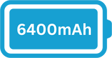 6400mAh Battery