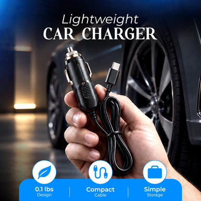 Car Charging Cable for 1-5L Portable Oxygen Concentrator