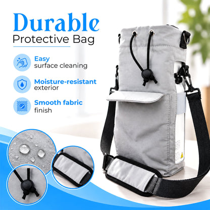 Protective Carry Bag for 1–5L Portable Oxygen Concentrator