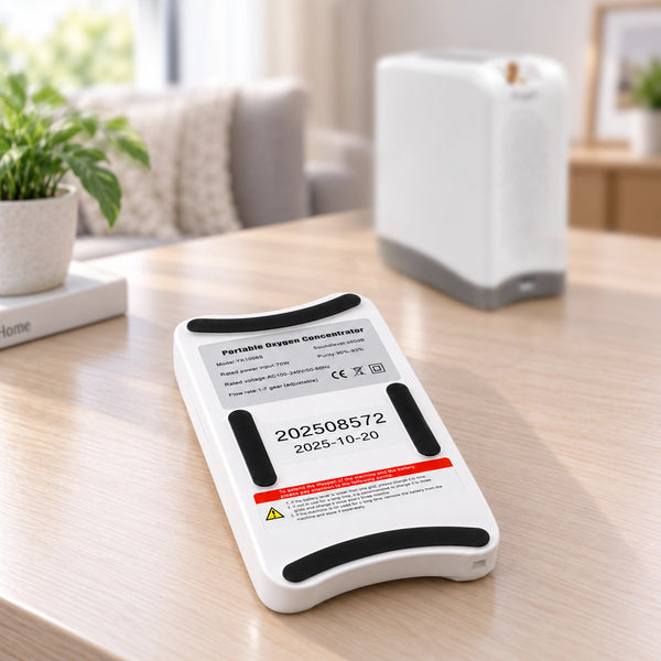 USB-C Rechargeable Battery for 1-7L/Min Portable Oxygen Concentrator