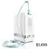 1-7 Litters Portable Oxygen Concentrator for Home & Travel | 90% Pure O2 | 10-Hr Battery