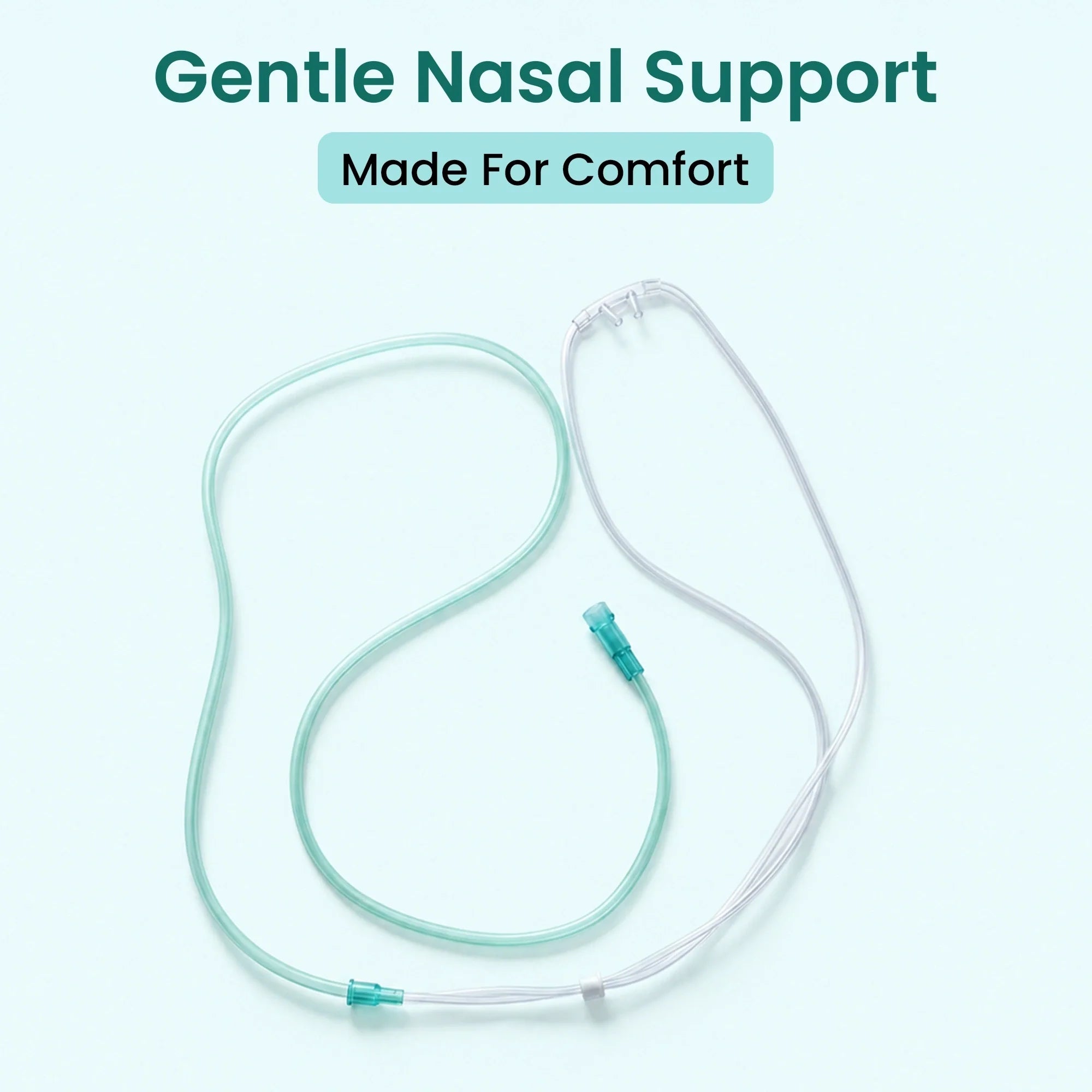 5 Pieces Nasal Cannulas For 1-3L/Min Portable Oxygen Concentrator | Soft PVC Tubing