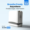 1-7/Min Portable Oxygen Concentrator | Continuous Flow for Home & Travel | 90–94% Purity