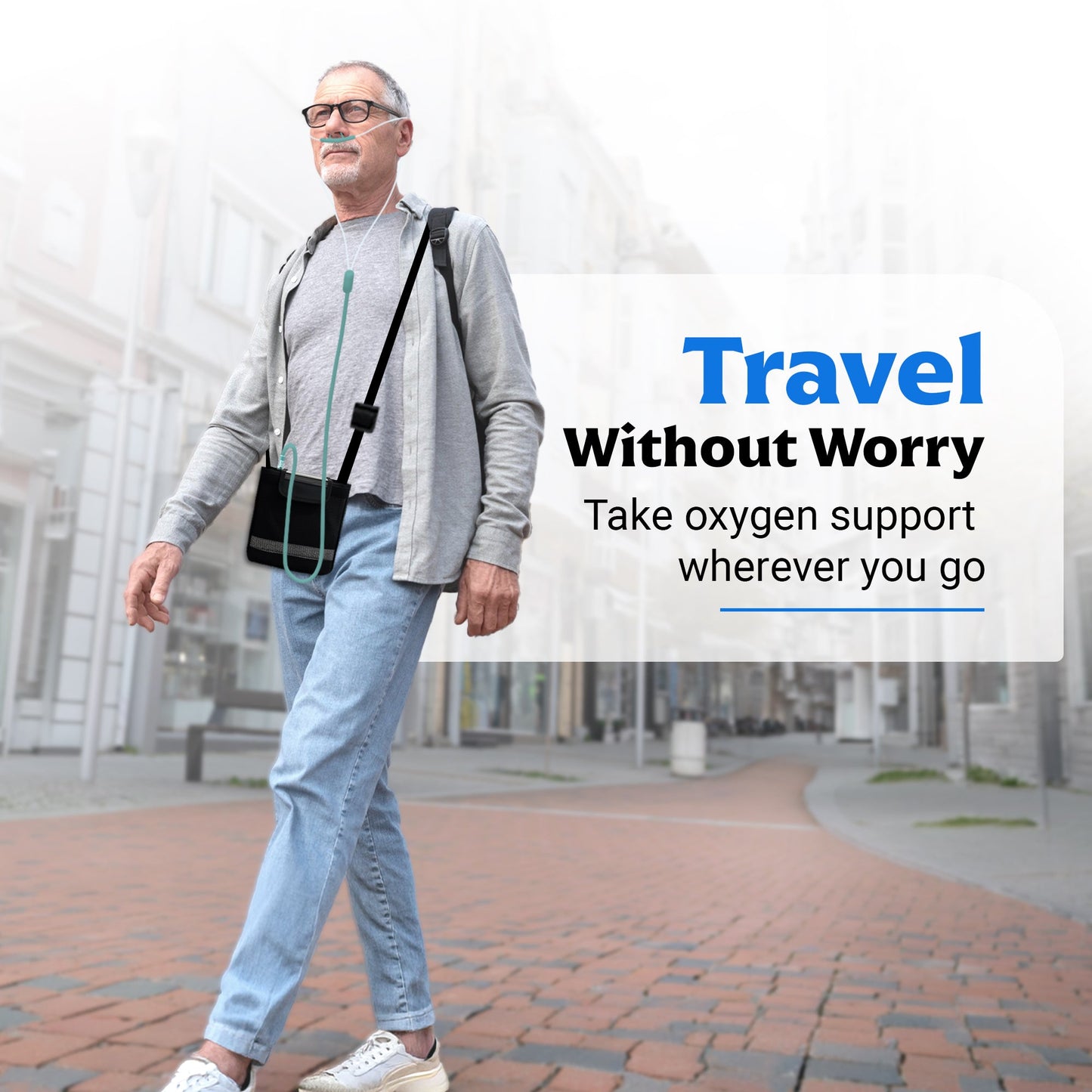 1-7L/Min Oxygen Concentrator Without Battery