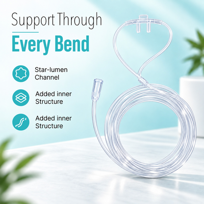5-Pack Nasal Cannula for 1–8L Portable Oxygen Concentrator