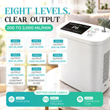1–8L Portable Oxygen Concentrator for Home & Travel | Pulse + Constant + Continuous Flow | ≥90% O₂ Purity | Up to 24-Hours Battery Life