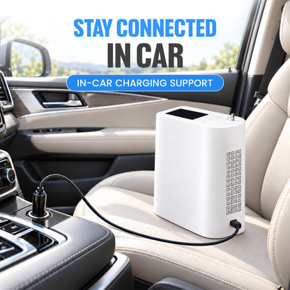 Car Charging Cable for 1-8L Portable Oxygen Concentrator