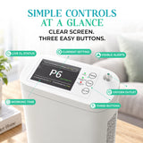 1–8L Portable Oxygen Concentrator for Home & Travel | Pulse + Constant + Continuous Flow | ≥90% O₂ Purity | Up to 24-Hours Battery Life