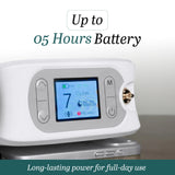1-7 Litters Portable Oxygen Concentrator for Home & Travel | 90% Pure O2 | 10-Hr Battery | Smart Pulse Flow