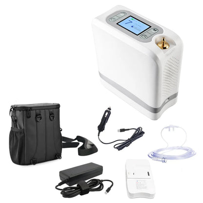 1-7L/Min Portable Smart Oxygen Concentrator – Adjustable Flow & Tank-Free!